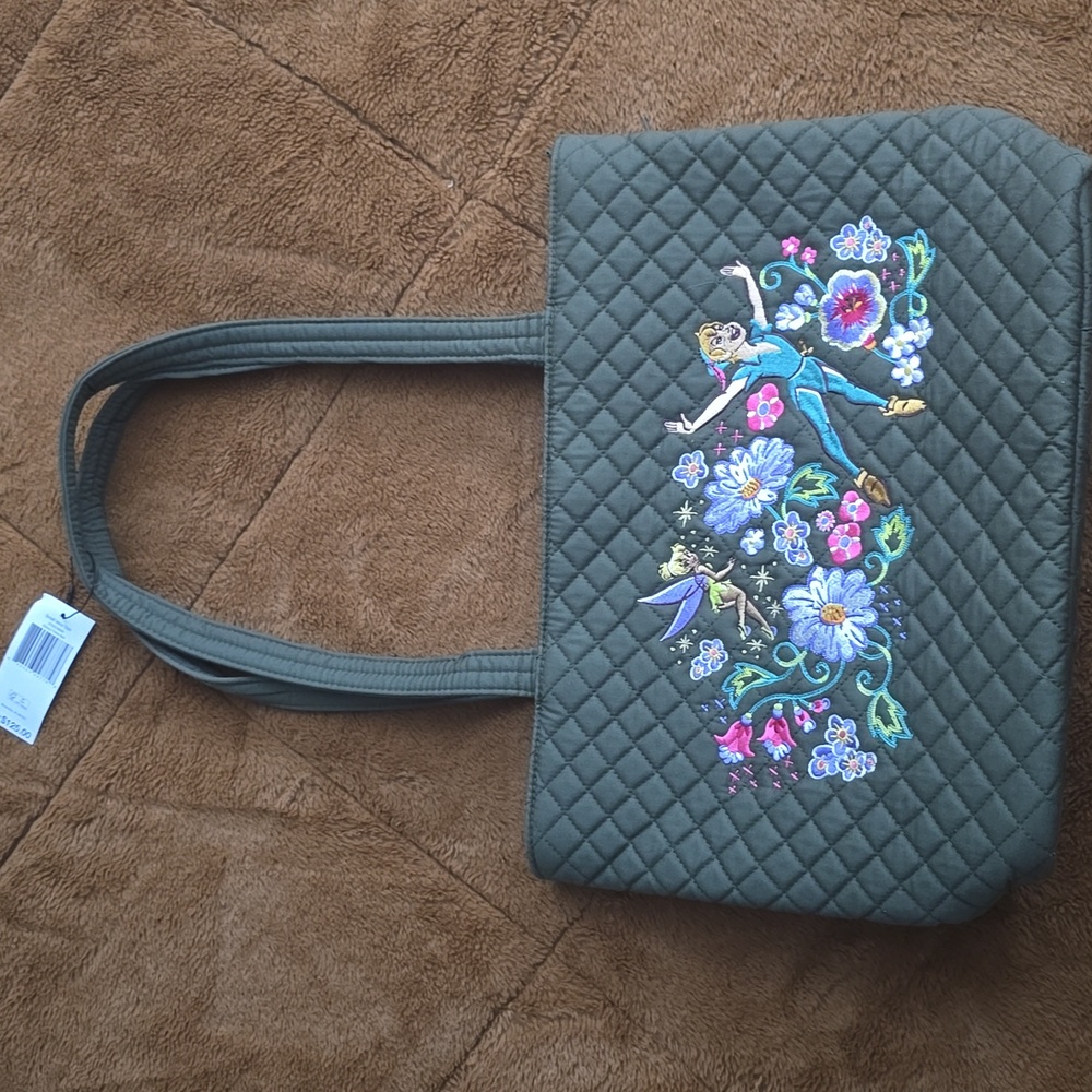 Vera bradley tote tinker bell/ peterpan